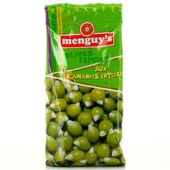 olives vertes farcies aux amandes entières