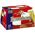 Kronenbourg biere 4,2° -15x25cl 