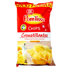 Chips Pom'lisse nature 350g