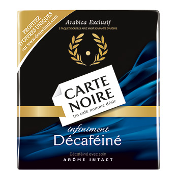 Café Infini Carte Noire Décaféine 2x250g