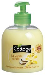 Cottage - Gel Mousse Douceur - La Vanille - 300 ml - Lot de 3