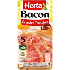 Bacon fume HERTA, 100g