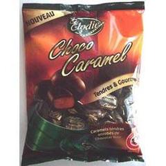 Choco Caramels - Caramels tendres enrobes de chocolat noir, le paquet de 280g