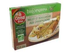 Galettes Cereal bio Millet champignons 200g