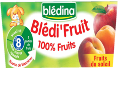 B FRUIT fruits du soleil 4x100g