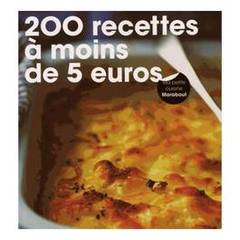 200 recettes à moins de 5 euros