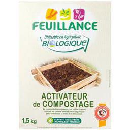 Activateur de compostage, utilisable en agriculture bio, la boite de 1,5kg