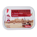 Auchan sardines a l'ancienne huile d'olive et piment 115g