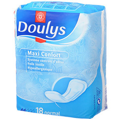 Serviettes Doulys Normale Pocket x18