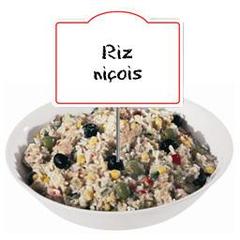 Salade de riz a la nicois, au rayon traditionnel, a la coupe