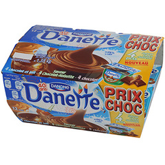 Danette trois chocolats x12
