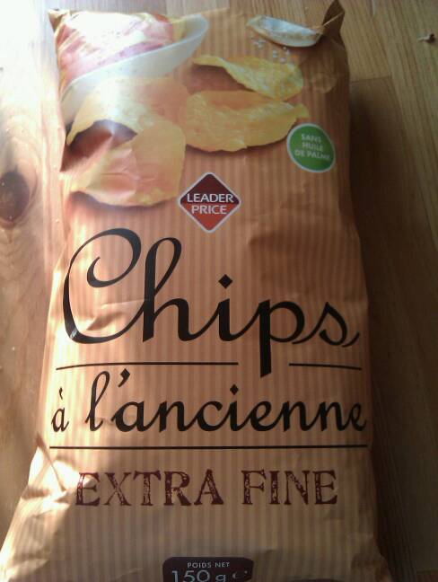 Chips à l'ancienne extra fines 150g