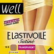 Collant elastivoile satine WELL, beige, taille 3
