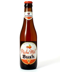 Bière Bush Pêche Mel 33 cl de la Brasserie Dubuisson