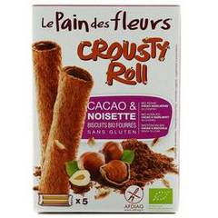 Crousty Roll Cacao, sans gluten, Bio