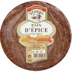Pain depice pur miel BISCUITERIE VEDERE, 400g