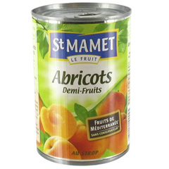 Abricots au sirop ST MAMET, 235g