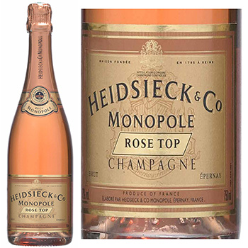 Champagne Rose Top Heidsieck&Co Monopole 75cl