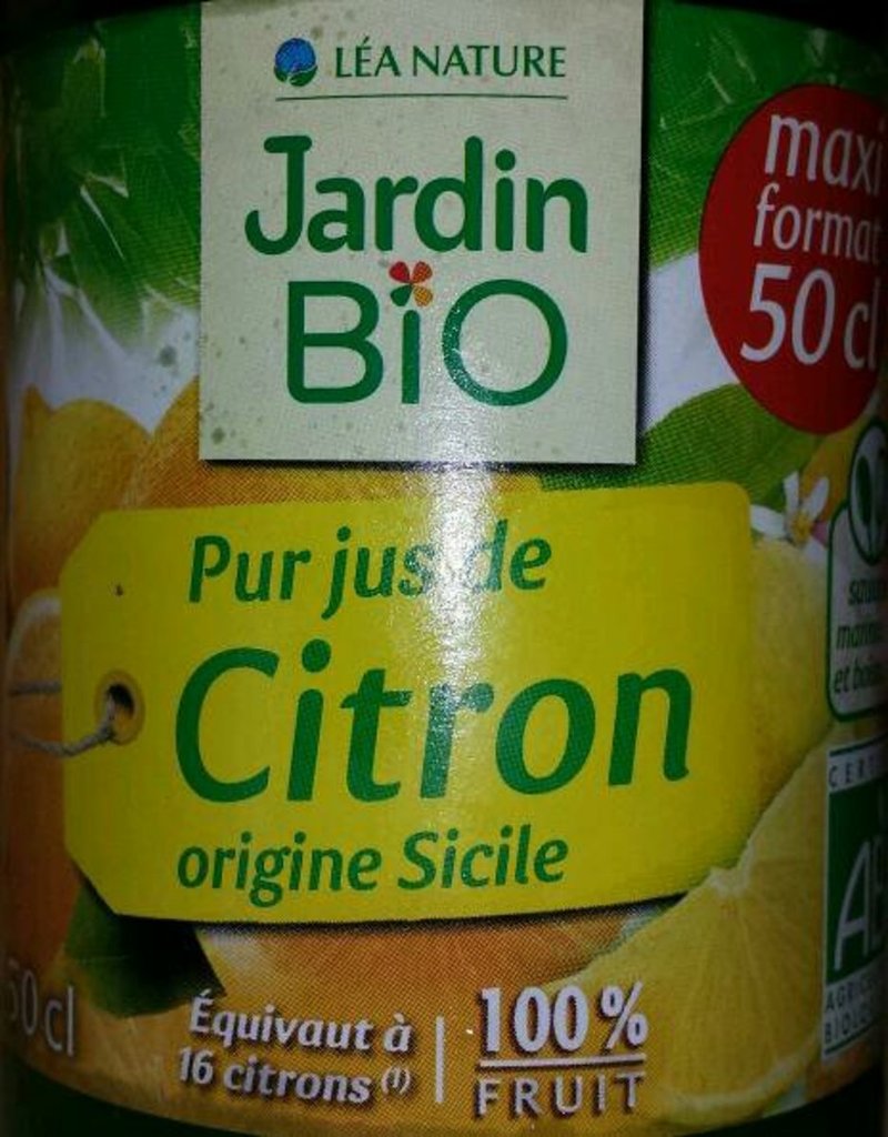 JB PUR JUS DE CITRON 50 CL