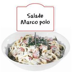 Salade Marco Polo, au rayon traditionnel, a la coupe