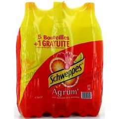 Schweppes Agrum' 5 + 1 x1.5l