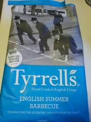 Tyrell's chips beach barbecue 150g