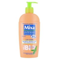Lait corps nutritif protecteur pour peaux seches et sensibles MIXA Bio, 250ml