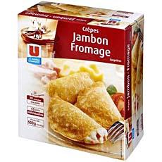10 Crepes jambon fromage U, 500g
