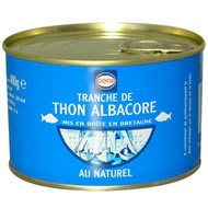 Tranche de thon albacore