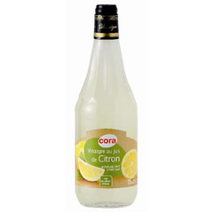 Cora vinaigre au jus de citron 75cl
