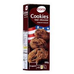 Cookies chocolat amer