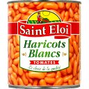 Saint Eloi, Haricots blancs a la tomate, la boite de 800g