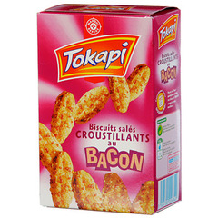Biscuits Tokapi croustillants Bacon 85g