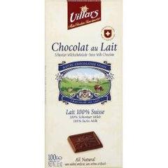Chocolat au lait Suisse Degustation VILLARS, 100g