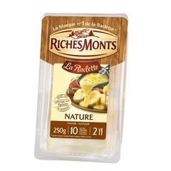 RICHES MONTS : Fromage à Raclette Nature