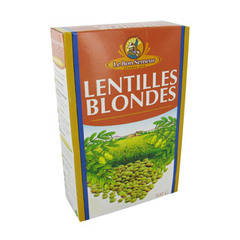 Lentilles blondes