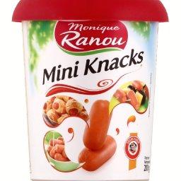 Mini saucisses de Strasbourg Knacks, le pot de 200g