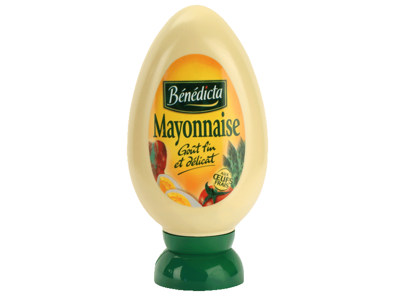 Mayonnaise Benedicta aux oeufs frais gout fin et delicat 205g