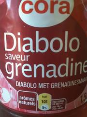 Cora diabolo saveur grenadine pet 1.5L