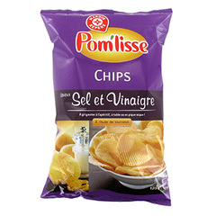 Chips Pom'Lisse Sel et vinaigre 125g