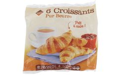 6 Croissants au beurre Charentes-Poitou 300g