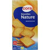 Cora Biscottes Nature 100 Tranches 830g