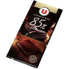 Chocolat noir de degustation 85% U, 100g