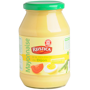 Mayonnaise Rustica A la moutarde de Dijon 470g