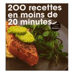 200 recettes en moins de 20 minutes
