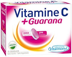 Vitamines C180 + Guarana VITARMONYL, 24 comprimes