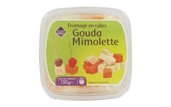 Mimolette/Gouda en cubes 150g