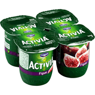DANONE : Activia - Yaourts aux Figues