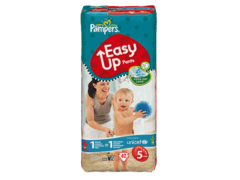 Couches pampers easy up junior geant x 42 taille 5 12-18kg
