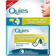 Bandelettes nasales anti ronflements QUIES, 24 unites
